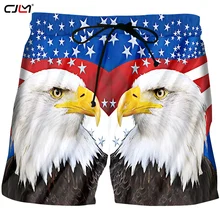 CJLM горячая Распродажа летние шорты мужские хип-хоп стиль 3D принт орла прямые поставки дизайнерские шорты дропшиппинг