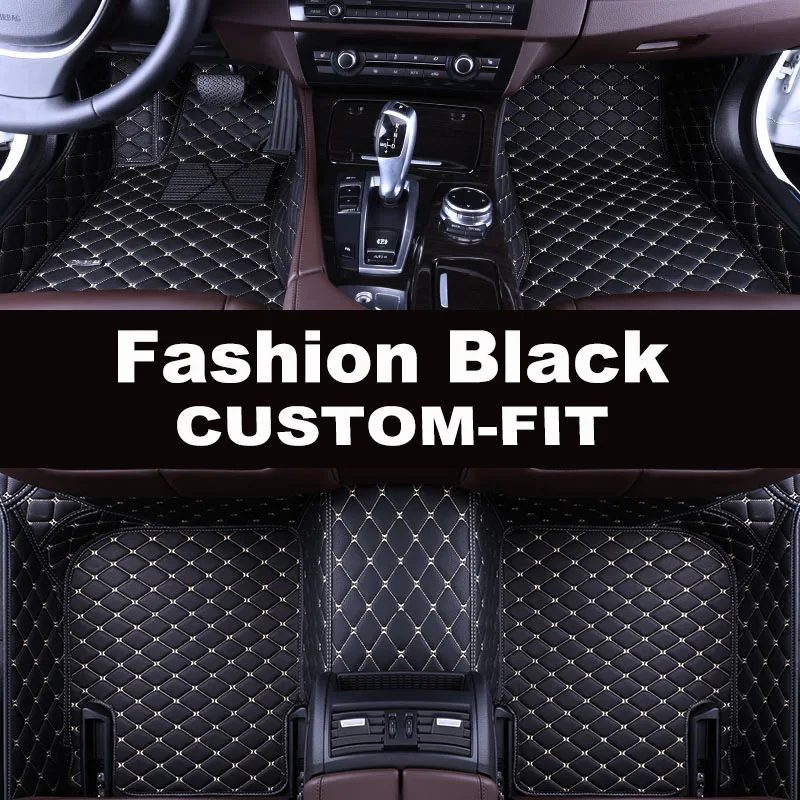 

Car floor mat fit Fiat 500 Bravo Viaggio Freemont Ottimo Jupuar XF XJ6 XJ6L XJL 5D car-styling