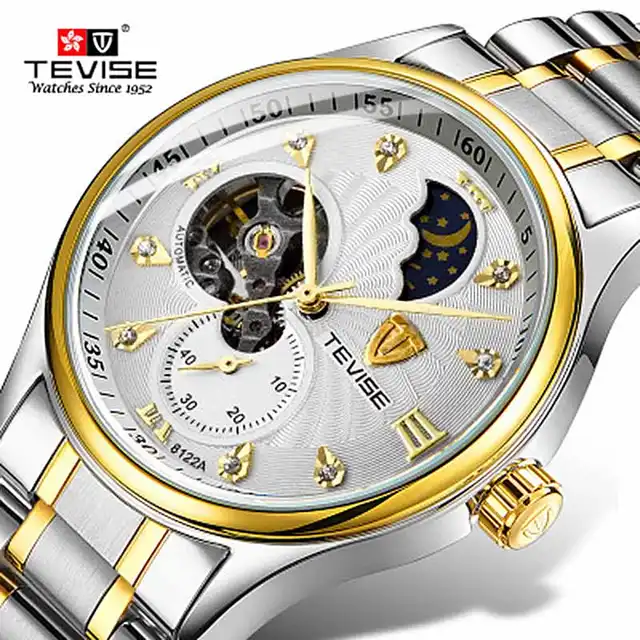 Luxury Top Brand TEVISE Men's Automatic Mechanical Watches 1952 Best Watches images in 2020 | Watches, Watches for men