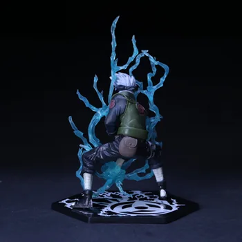 はたけカカシ（千鳥）奈良しかまる フィギュア NARUTO 16cm Anime Naruto Hatake Kakashi Nara Shikamaru Manga Figurines Statue PVC Action Figure Puppets Model Toys Desk Decoration 14
