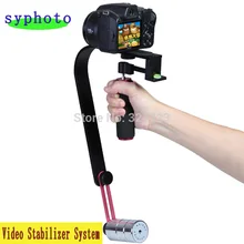 Новые Pro гладкие видео Стабилизатор Ручной ручка Cam Возьмитесь Steadicam для видеокамера DSLR Камера Бесплатная доставка
