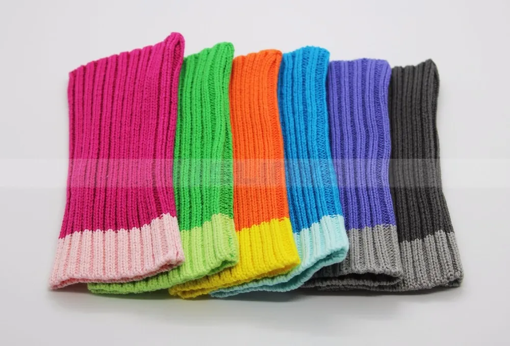 100pcs/lot Colorful Wool Knit Sock Pouch Case Bag for iPhone 8 Plus  7 Plus iPhone 6 Plus 5.5 inch iphone 7 case