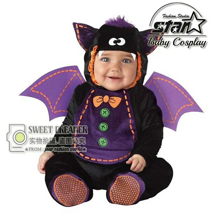 Pokemon Go Newborn Baby Jumpsuit Bat Monster Little Devil Halloween Cosplay Costume Toddler Funny Carnival Stage Clothes Set цена Pokemon Go Newborn Baby Jumpsuit Bat Monster Little Devil Halloween Cosplay Costume Toddler Funny Carnival Stage Clothes Set цены онлайн