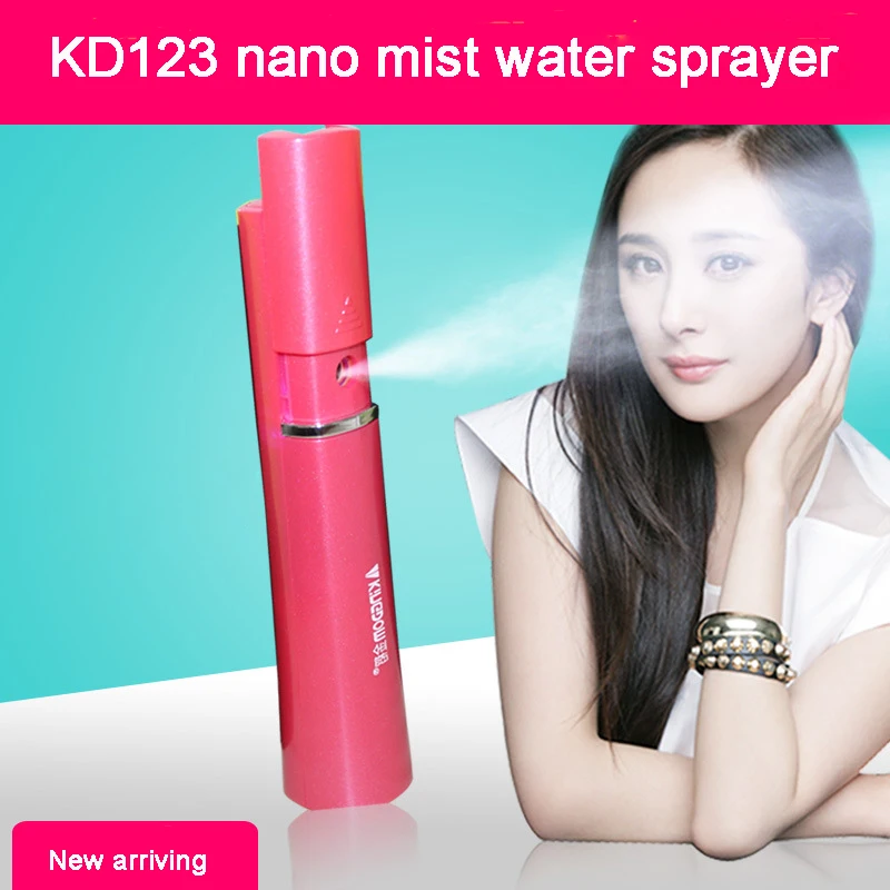 Portable Face Spray Bottle Nano Mister spa Facial Steamer Ozone Face Sprayer Cold Mist