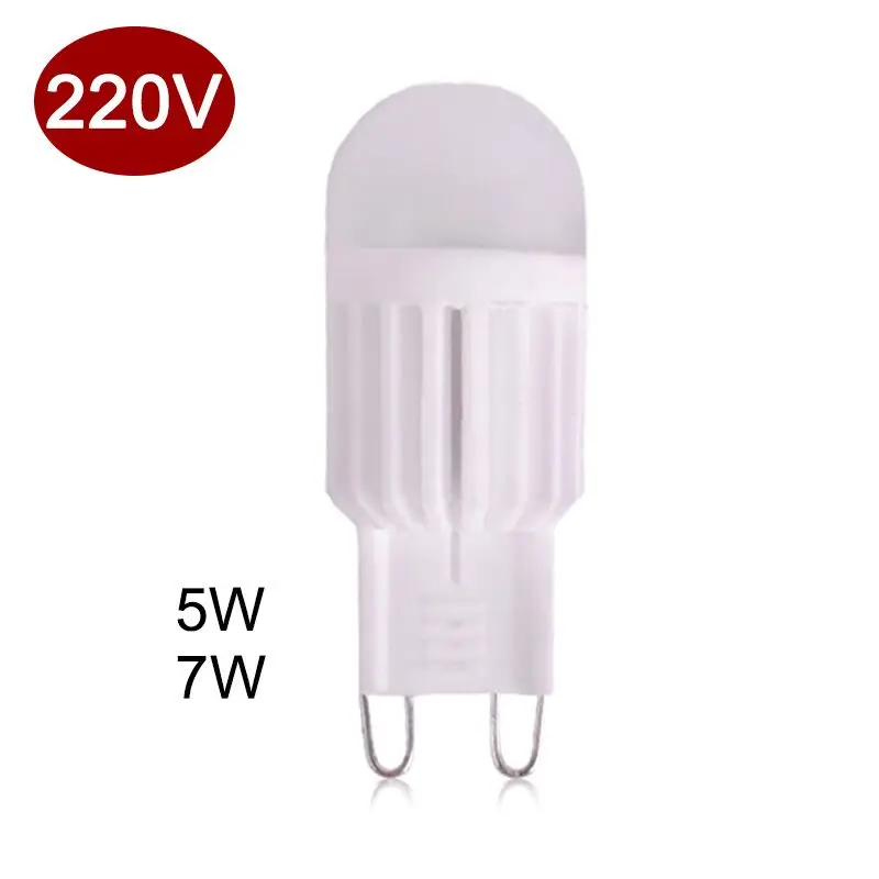 LED Bulb 5W 7W G9 Ceramic Lamp Dimmable 220V 230V Corn Bulbs High Power Energy Saving Chandelier For Home Decoration Lights | Освещение