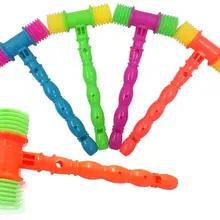 24 см для маленьких детей ручка пластиковый молоток шумные игрушки для веселья ребенок шум YH1083