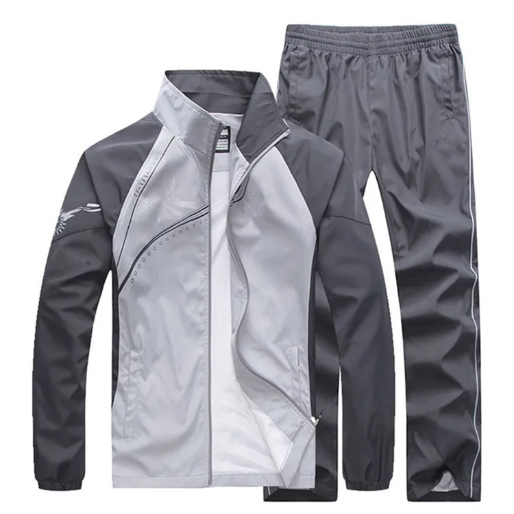 2018-Men-s-Set-Spring-Autumn-Men-Casual-Sportswear-2-Piece-Set-Sporting-Suit-Jackets-Pant (2)