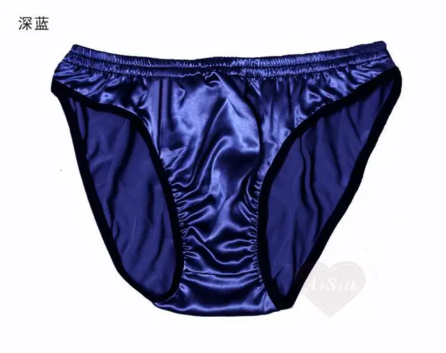 Men's Silk Underwear Briefs, 100 natural Silk, Thickened 30 M/M