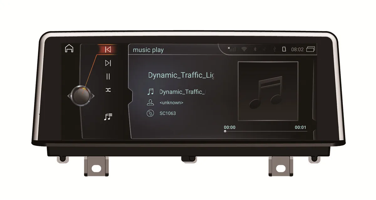 Top 4+32G IPS screen For BMW 3 4 Series F30 F31 F32 F33 F34 F35 F36 Android 8.0 Car Multimedia Navigation Radio stereo with GPS WiFi 4