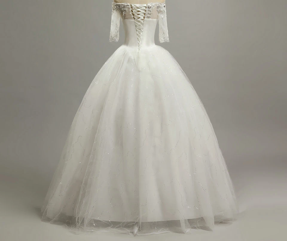 Свадебное платье с коротким рукавом, винтажное платье с вырезом лодочкой, недорогое платье для невесты больших размеров, платье для невесты, vestido De noivas renda sereia