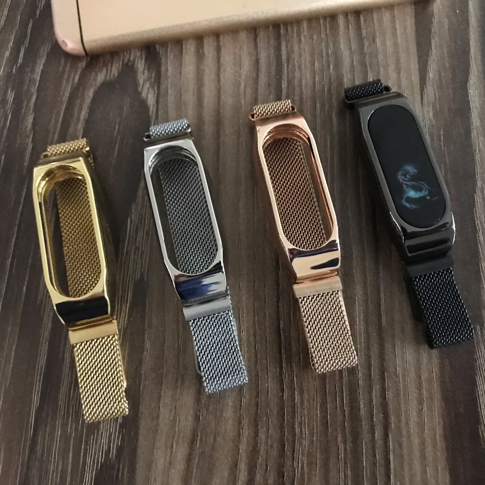 Metal strap for xiaomi mi band 2  (1)