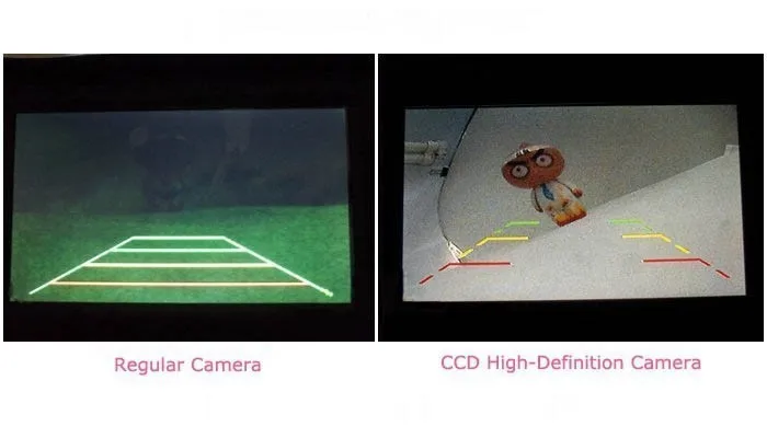 Универсальная камера HD цветная ночная версия CMOS камера с 17" широким углом обзора для обратного резервного копирования