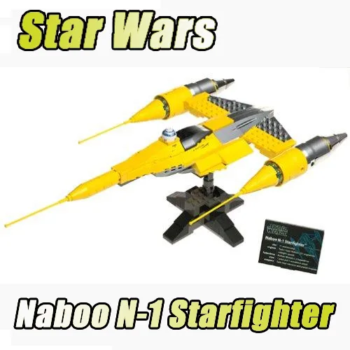 

LEPIN 05060 187Pcs Star Wars Series The Rogue One Naboo N-1 Starfighter Building Blocks Bricks Toys Compatible With Legoings