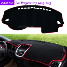 Для peugeot 207 2009- коврик на приборную панель защитный интерьер Photophobism коврик тент подушка для автомобиля Стайлинг авто аксессуары