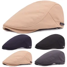 Мужские Регулируемые козырек для гольфа Кепка водителя шляпы Newsboy повседневные берет шляпа CSHAT0342