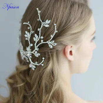 

Bridal Wedding Hair Jewelry Classic Jewelery Wedding Hair Accessories Bride Headwear Crystal Ornaments Women Decorate D2314