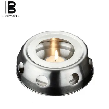 

Stainless Steel Teapot Trivets Alcohol Candle Heating Coffee Milk Warm Stove Tea Set Tea Pot Holder Shelf Base Teaware Tea Maker