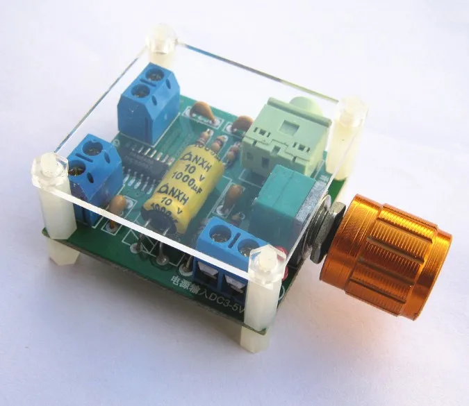 

PAM8406 Power Amplifier Board 6W Is Superior to PAM8403 Power Amplifier Board 3-5V Power Supply Belt Acrylic Plate