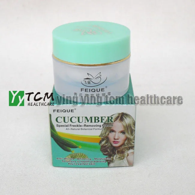 

25g/pcs Cucumber whitening cream skin care anti freckle face cream