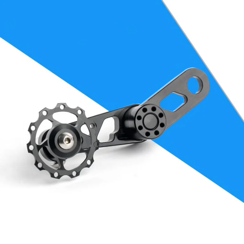 

120x54mm Aluminium Alloy Cycling Single Speed Chain Tensioner MTB Bicycle Chain Replacement Prevent Chain Falling Off