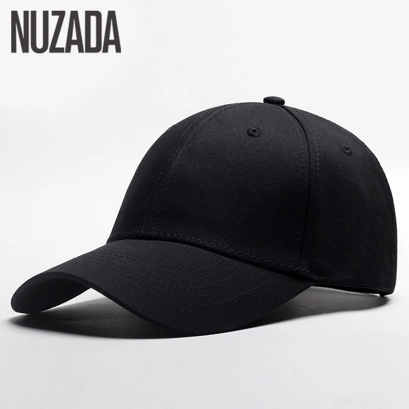 Brand NUZADA Simple Classic Men Women Baseball Cap Bone 6 Colors Spring Summer Autumn Caps Cotton Adjustable Snapback Hats