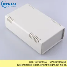 Пластиковый корпус для рукоделия, электрическая пластиковая коробка для проекта, корпуса из АБС-пластика для электроники, распределительная коробка 160*100*51 мм, 1 штука