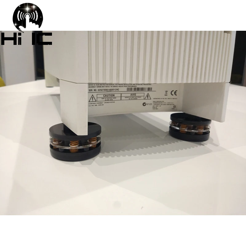 Anti-choque Shock Absorber Alto-falantes Hifi Amplificador Subwoofer Pés Foot Pad Pin Suportes de Absorção de Vibração Mola - Image 3