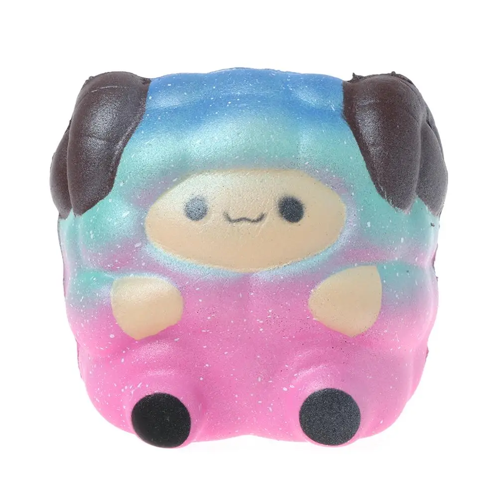 

Jumbo Sheep Squishy Cute Galaxy Rainbow Alpaca Slow Rising Scented Toy Gift Kids Toy Collection