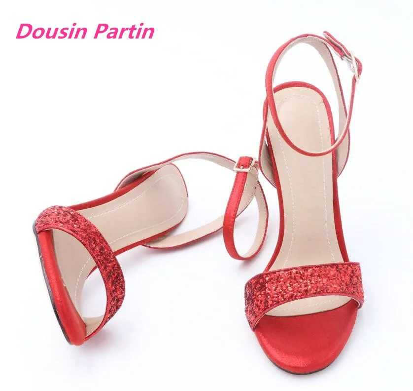 

Dousin Partin Sexy Women Shoes Platform Thin High Heel All Match Women Sandals Party Shoes Wedding Pumps Ladies Sandals