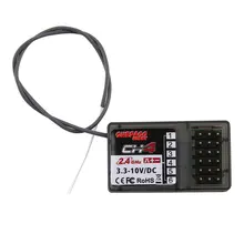 Surpasshobby 4/6 каналов 2,4 ГГц приемник Радиоуправляемый приемник для радиоуправляемого автомобиля грузовика лодки радиосистемы передатчик