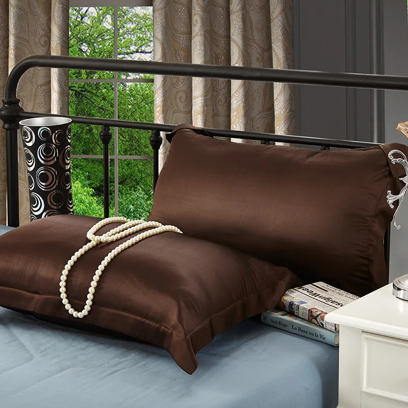 Buy 19mm Silk Pillowcase For Breathable Cooling Hypoallergenic Pillow sham