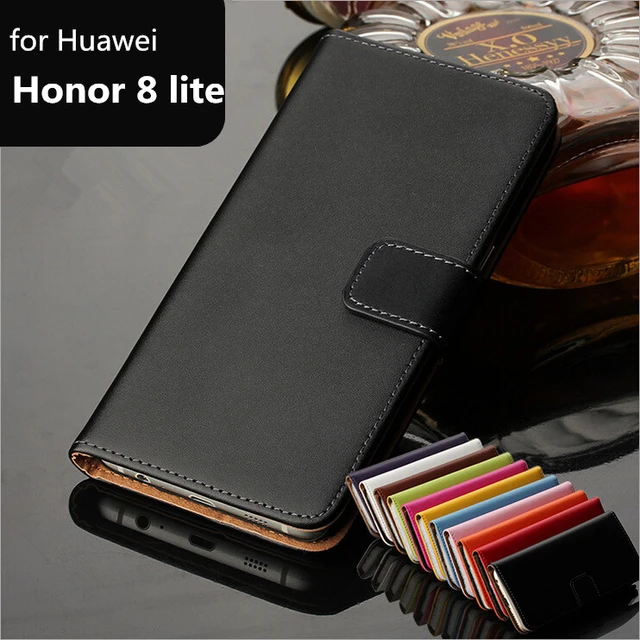 Best Price Luxury Wallet case For Huawei Honor 8 lite card holder holster Premium Leather Flip Cover Case for Huawei Honor 8 Lite GG