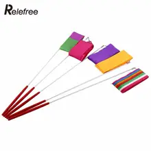 4 м танцевальная лента для гимнастики художественная балетная трость