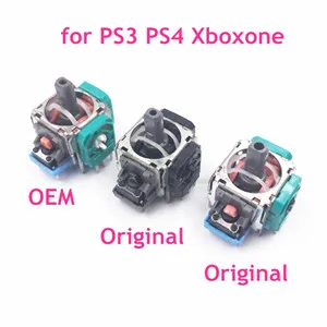 Высокое качество для xbox 360 металлический материал 3d аналоговые джойстики замена джойстика для PS2 для ремонта регулятора части