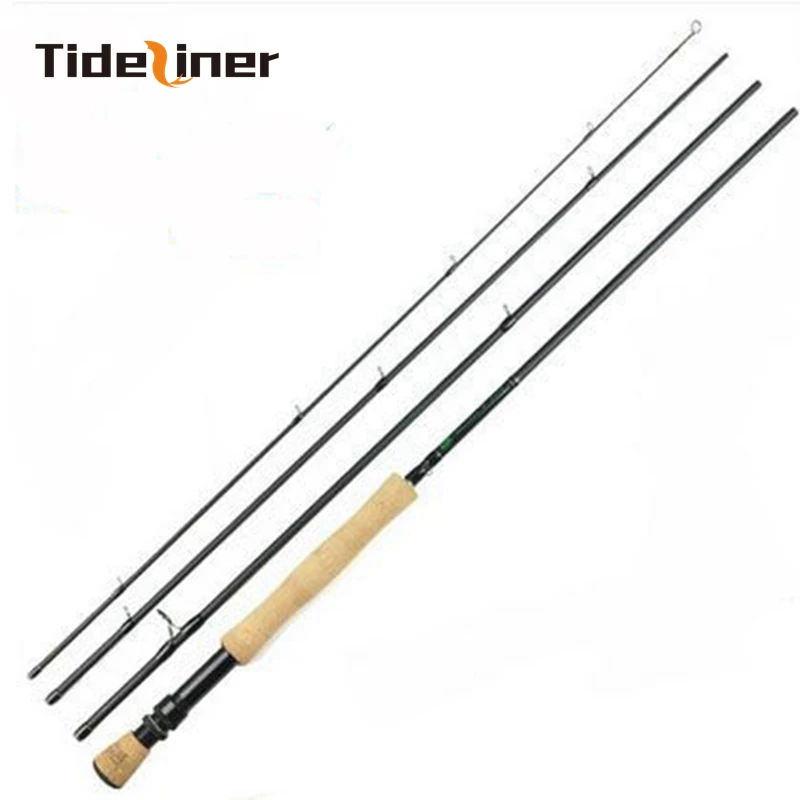 Tideliner 9FT 7/8 fly fishing rod high carbon fishing pole 4 sections 2