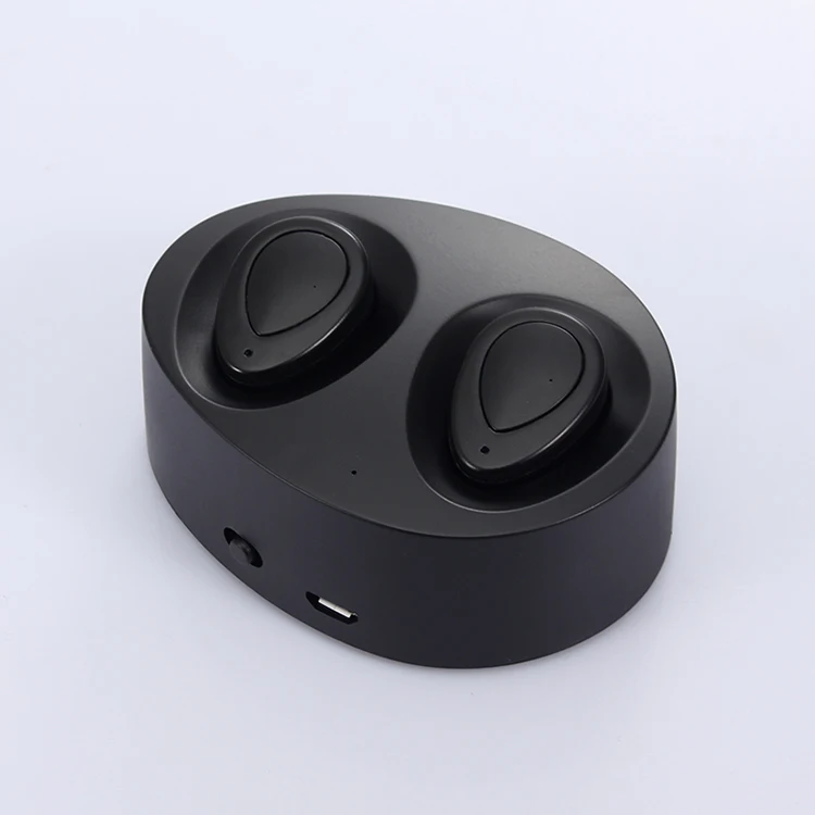 

Free Shipping Binaural Wireless Sports Mini Bluetooth Headset Portable Charger TWS-K2