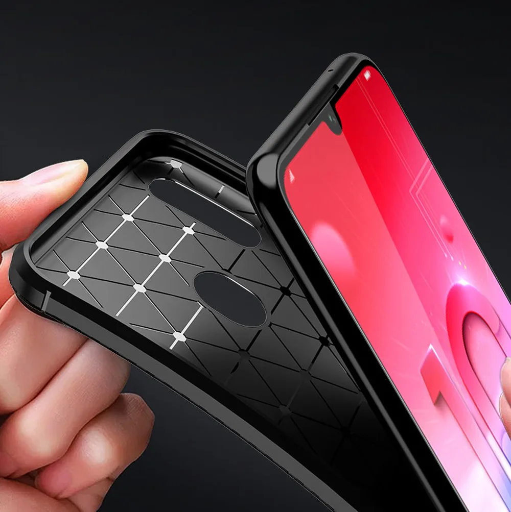 Для Huawei P Smart 2019 матовый чехол Honor 10 Lite Мягкий силиконовый бампер HRY LX1 POT LX1RU