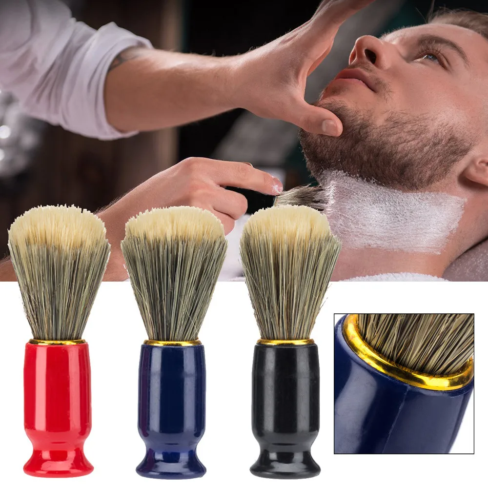 New Fashion Shaving Brushes Portable Men Shaving Bear Brush Best Nylon