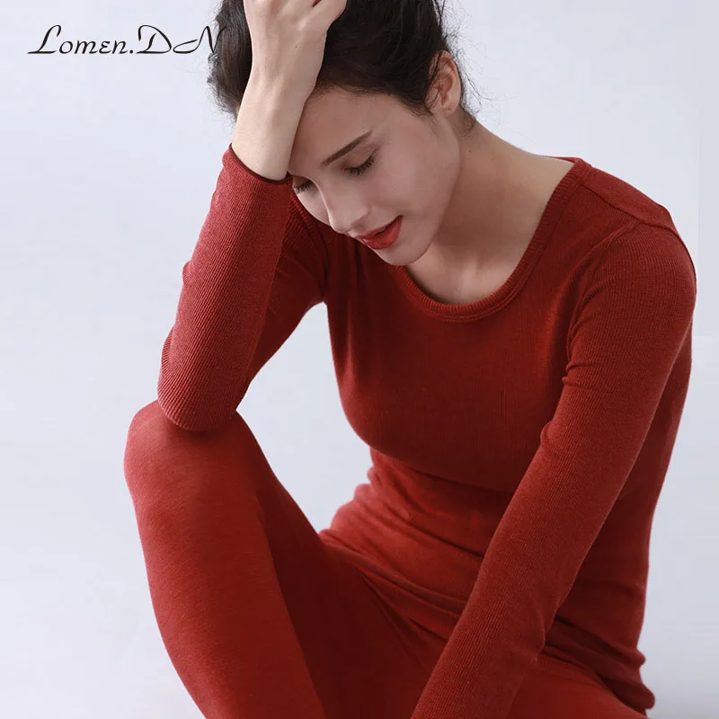

ropa mujer invierno thermal spontaneous heating Seamless body shaping thermal underwear women close-fitting long Johns suit