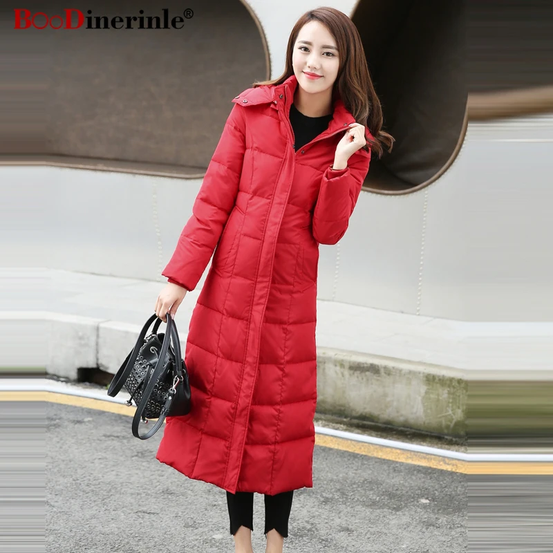 Taille 2018 Green Femme Canard Duvet Long Chapeau Femmes Slim Amovible Manteau Veste red light Épaissir Gray Yr094 Vers Parka Manteaux Bas Plus Nouvelle Chaud Blanc army Black De La Le rfHrqv