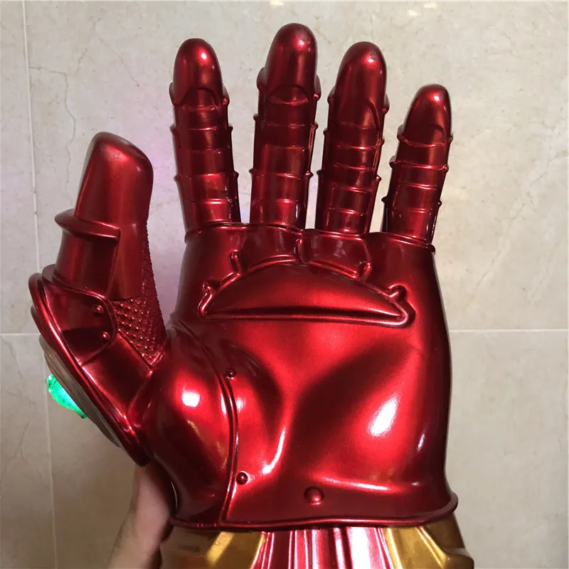 1:1 светодиодный светильник Thanos Gauntlet War cosplay светодиодный перчатки подарок костюм Хэллоуин реквизит