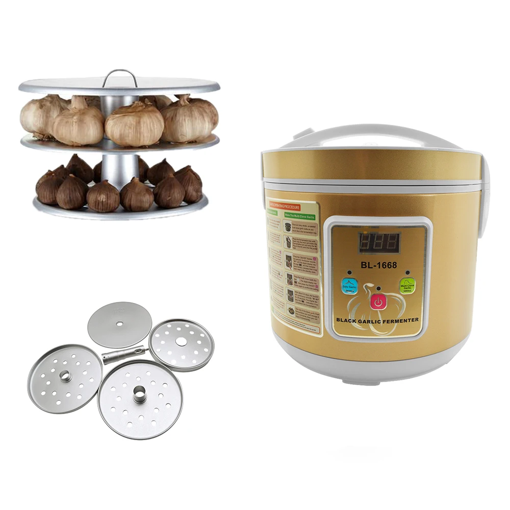 

Electric 5L Automatic Touch Screen Black Garlic Fermenter Machine Household DIY Zymolysis Pot maker 220V Black Garlic Machine