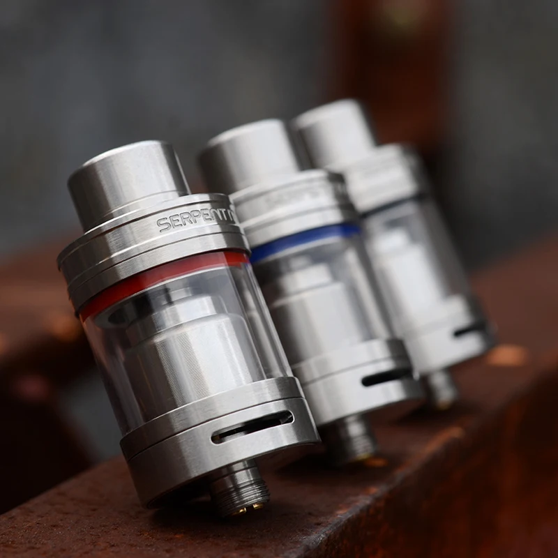 

Original Wotofo Serpent Mini RTA Tank 22mm Top Fill Adjustable Flow Control vaper electronic cigarette Atomizer 3ml Single Coil