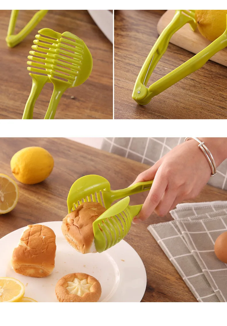 Sunhanny пластиковый резак для картофеля, резак для томатов, инструмент для резки лимона, держатель для резки, инструменты для приготовления пищи, кухонные аксессуары