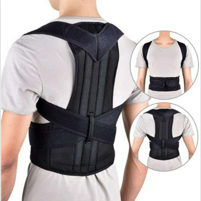 

Back Posture Corrector Shoulder Lumbar Brace Spine Support Belt Adjustable Adult Corset Posture Correction Belt Body Health Care