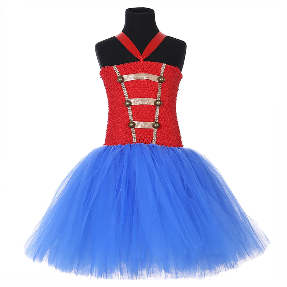 Child Nutcracker Professional Tutu Dress for Girls Christmas Party Dress Girls Wedding Elegant Nutcracker Soldier Cosplay Dress (3)