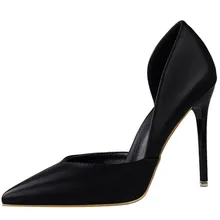 2016 Ladies PU Pointed Toe Women Pumps Two-Piece High Heels Sexy Stiletto Valentine Shoes 6 Colors Heel Pumps