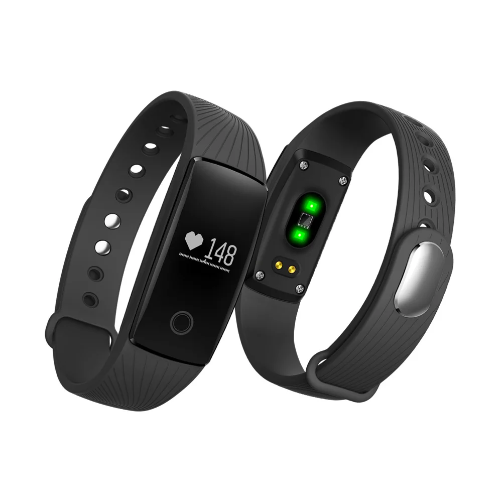 Bluetooth Bracelet V05c Sports Tracker Smart Wristband Heart Rate Bluetooth Bracelet V05c Sports Tracker Smart Wristband Heart Rate Monitor Call Message Reminder Band For Xiaomi Iphone In Wristbands From