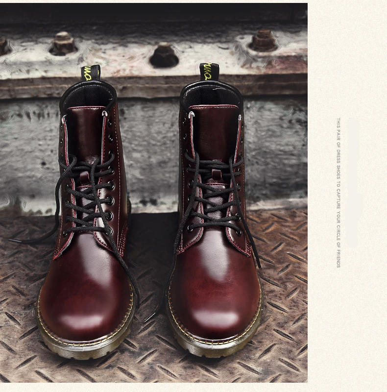 DESERT RAM Brand Men's Boots Classic Martens Leather Winter Shoes Motorcycle Mens Ankle Boot Doc Martins Autumn Men Oxfords Shoe (15)