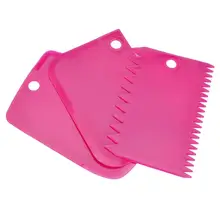 DoreenBeads многофункциональные Кондитерские высечки Торт Пицца Тесто десерт лопатка-скребок набор для выпечки очистки пекарни домашнего использования 3 шт./компл